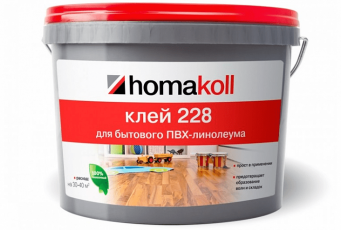 Клей Homakoll для бытового линолеума 228 (14 кг)