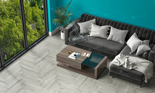 Кварц-виниловая плитка Alpine Floor Parquet LVT Снежный ЕСО 16-11