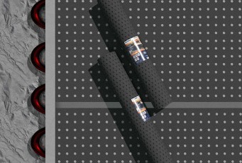 Подложка Planker EVA перфорированная для отапливаемых полов под SPC/LVT 1.5 мм