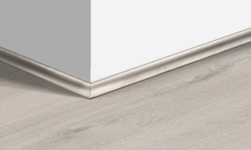 Плинтус виниловый Quick-Step Vinyl Скоция 17х17 мм Дуб хлопковый белый 40200