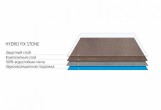 SPC ламинат под плитку Vinyline Hydro Fix Stone Cement Copper