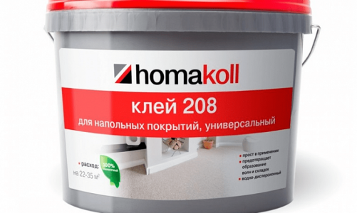 Клей Homakoll для напольных покрытий 208 (7 кг)