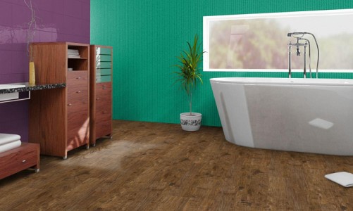 Клеевой пробковый пол Corkstyle Wood XL Oak Old