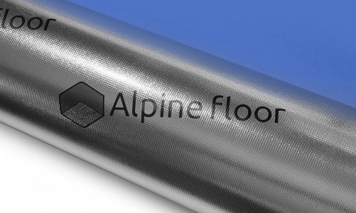 Подложка Alpine Floor Silver Foil Blue EVA под SPC и кварцвиниловую плитку 1.5 мм