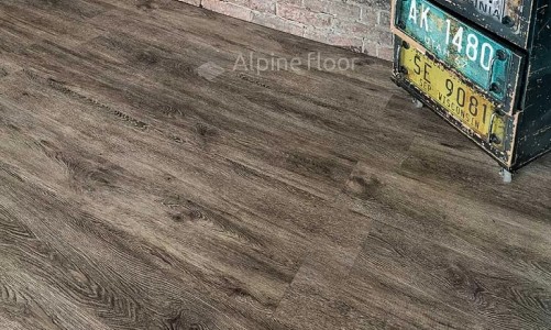 SPC виниловые полы Alpine Floor Grand Sequoia Венге Грей ECO 11-8