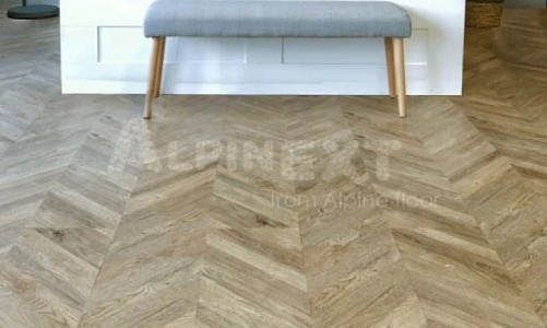 Кварцвиниловая плитка Alpine Floor Ultra Французская Елочка ECO 5-25