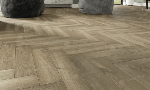 SPC ламинат Alpine Floor Parquet Premium ABA Дуб Натуральный Отбеленный ECO 19-5