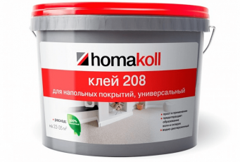 Клей Homakoll для напольных покрытий 208 (1,3 кг)