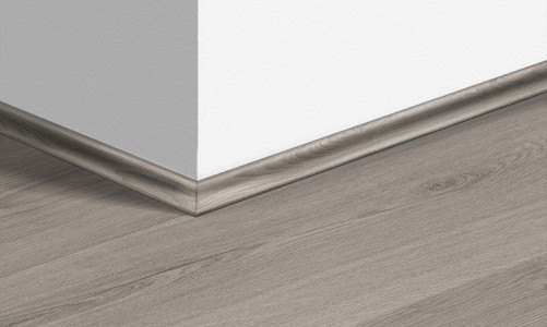 Плинтус виниловый Quick-Step Vinyl Скоция 17х17 мм Эко серый 40237