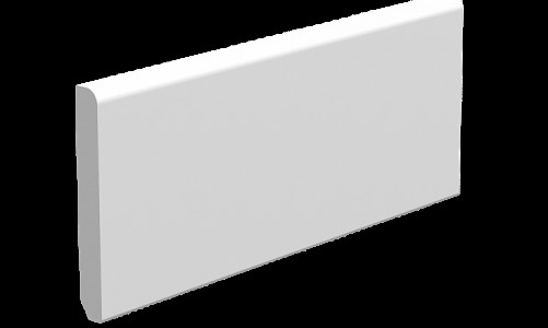Каменно-полимерный плинтус SPC Alpine Floor 80х11 мм Белый Матовый ECO 11-00