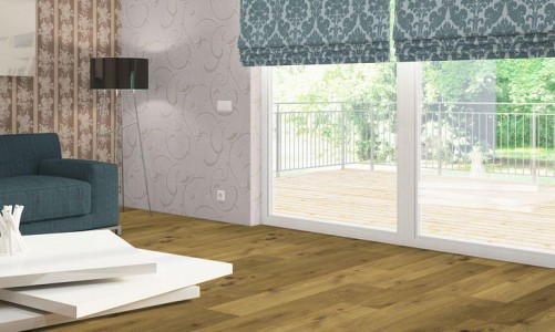 Клеевой пробковый пол Corkstyle Wood XL Oak Knotty