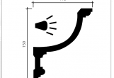 Карниз Европласт 1.50.209 гибкий