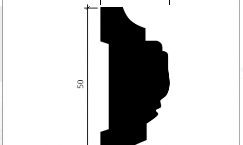 Молдинг Европласт 1.51.326
