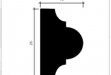 Молдинг Европласт 1.51.353