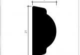 Молдинг Европласт 1.51.378 гибкий
