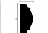 Молдинг Европласт 1.51.379