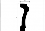 Молдинг Европласт 1.51.383