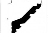 Карниз из дюрополимера Европласт 6.50.713