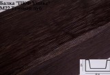 Балка декоративная Уникс М22 Темный дуб (3 м) из полиуретана