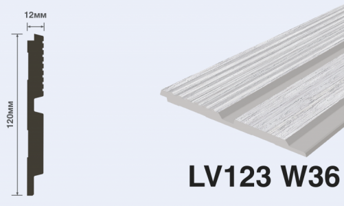 Панель декоративная HIWOOD LV123 W36