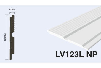 Панель декоративная HIWOOD LV123L NP (под покраску)