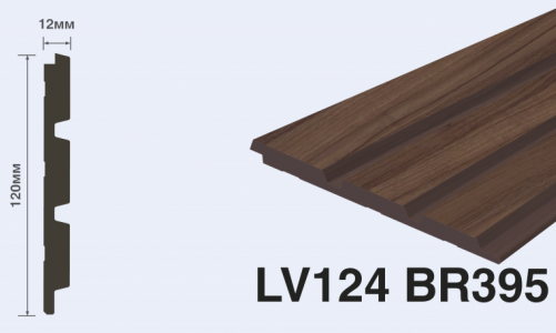 Панель декоративная HIWOOD LV124 BR395