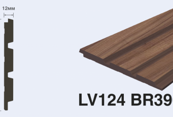 Панель декоративная HIWOOD LV124 BR396