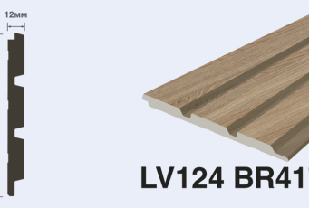 Панель декоративная HIWOOD LV124 BR417