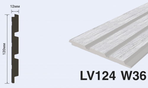 Панель декоративная HIWOOD LV124 W36