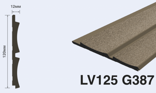 Панель декоративная HIWOOD LV125 G387