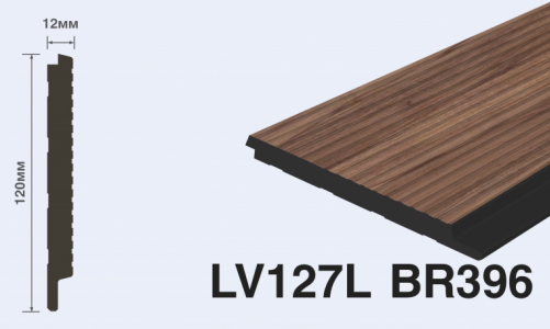 Панель декоративная HIWOOD LV127L BR396