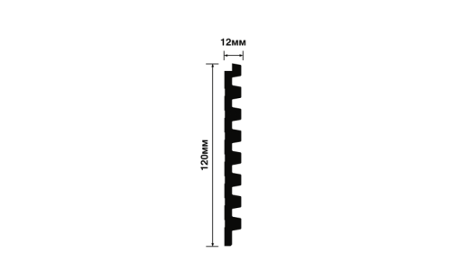 Панель декоративная HIWOOD LV129 BR395NK