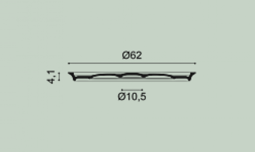 Розетка Orac® Decor R76