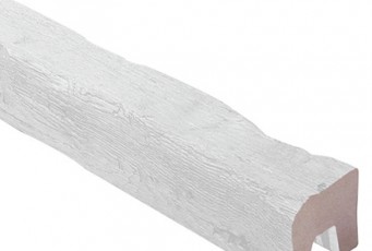 Балка декоративная Decosa TIROL Белая (120x120x4000 мм) из полиуретана