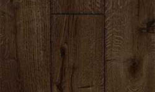 AlixFloor Насыщенно-коричневая массивная доска Hajnowka Дуб Fume (Хайновка)