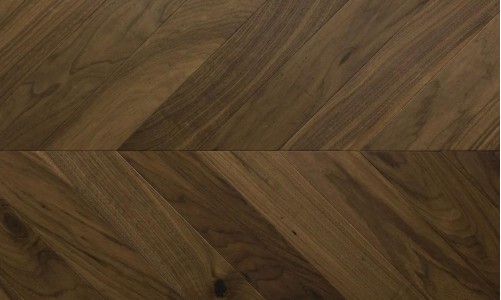 AlixFloor Инженерная доска «французская елка» Wood Bee Chevron Американский орех Cangaree