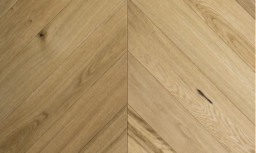 AlixFloor Инженерная доска «французская елка» Wood Bee Chevron Дуб Natur Brush