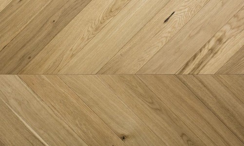 AlixFloor Инженерная доска «французская елка» Wood Bee Chevron Дуб Natur Brush