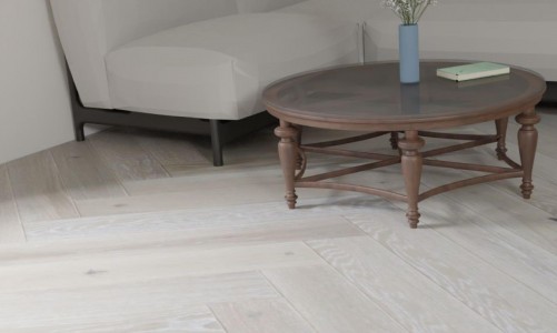 AlixFloor Паркетная доска Polarwood Herringbone Дуб Alaska венгерская елка 600×100×14