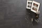 AlixFloor Инженерная доска Gran Parte Дуб Антрацит классик венгерская елка 550×110×15