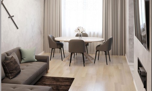 AlixFloor Инженерная доска Gran Parte Дуб Аргенто натур 500 — 1500×155×15