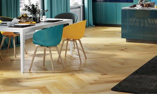 AlixFloor Паркетная доска Barlinek Pure Classico Line Дуб Caramel 725×130×14 венгерская елка с замком Optilock