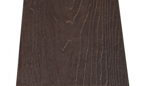 Террасная доска двухсторонняя Polivan (20х140х2900мм) DENPASAR темно-коричневый