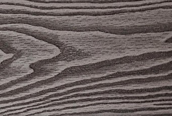 Террасная доска пустотелая из ДПК ТЕРРАПОЛ СМАРТ 3D Черное дерево 1901