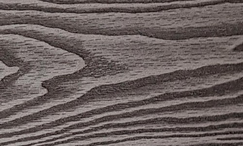 Террасная доска пустотелая из ДПК ТЕРРАПОЛ СМАРТ 3D Черное дерево 1901