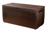 Ящик для хранения с крышкой Springwood коричневый