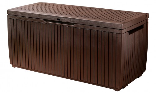 Ящик для хранения с крышкой Springwood коричневый