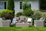 Комплект садовой мебели 4SIS Фабриция Цвет: серый