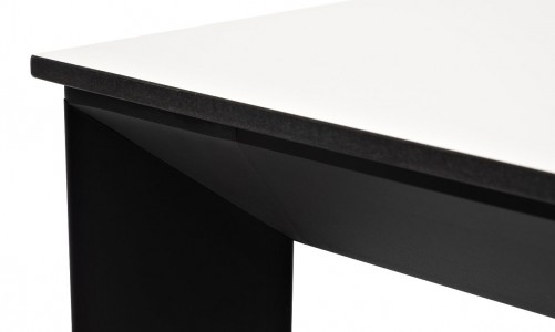 Обеденный стол 4SIS Венето 90 Цвет: черный, молочный