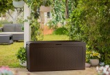 Ящик для хранения с крышкой Keter Samoa Rattan 270 л коричневый